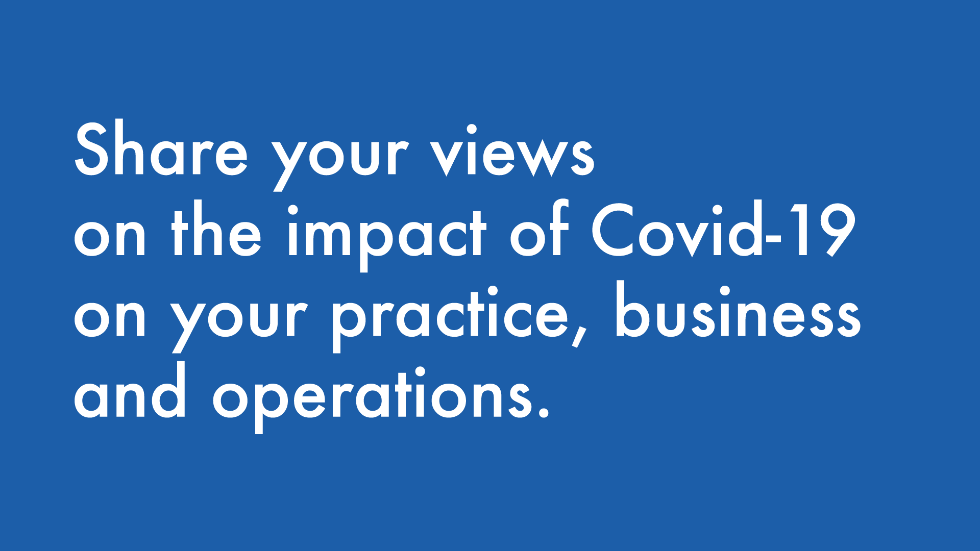 Share your views Share your views