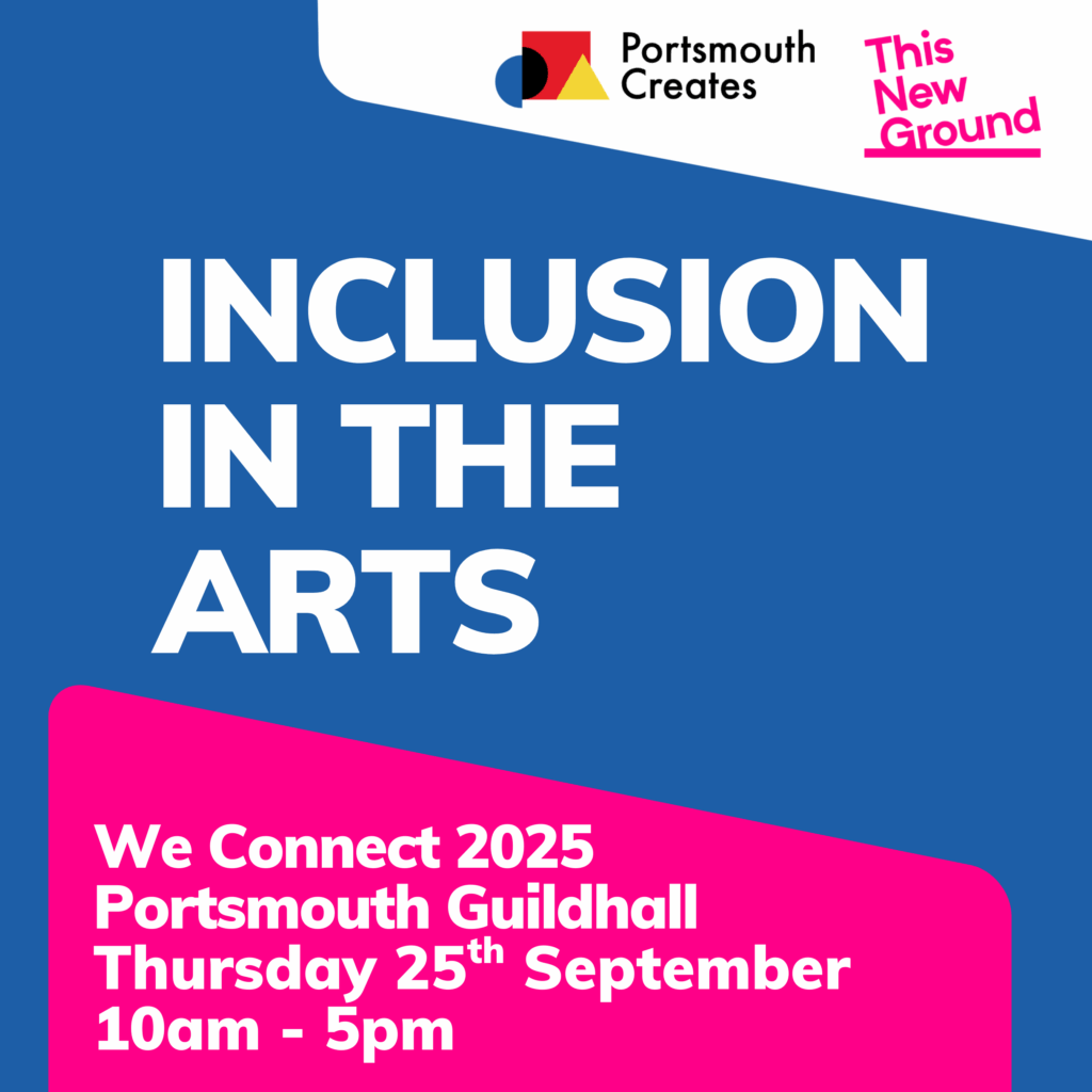 Speakers biogs for We Connect 2025 - Inclusion In The Arts...